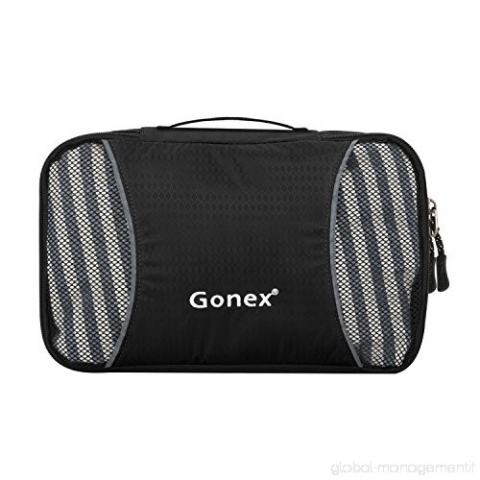 Gonex Packing Cubes Travel Luggage Organizers Mesh for Packing Suicase