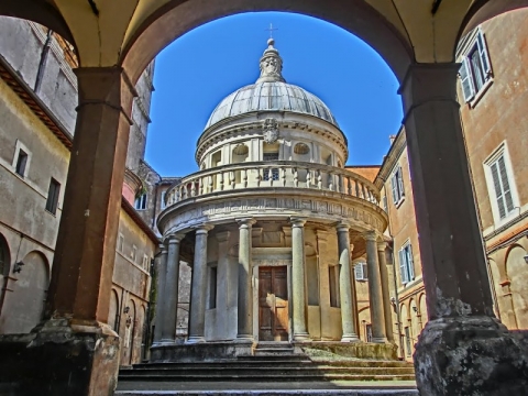 THE TEMPLE OF BRAMANTE